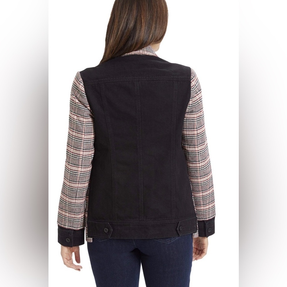 Ella Moss Multicolor Plaid Blazer - Picture 2 of 11